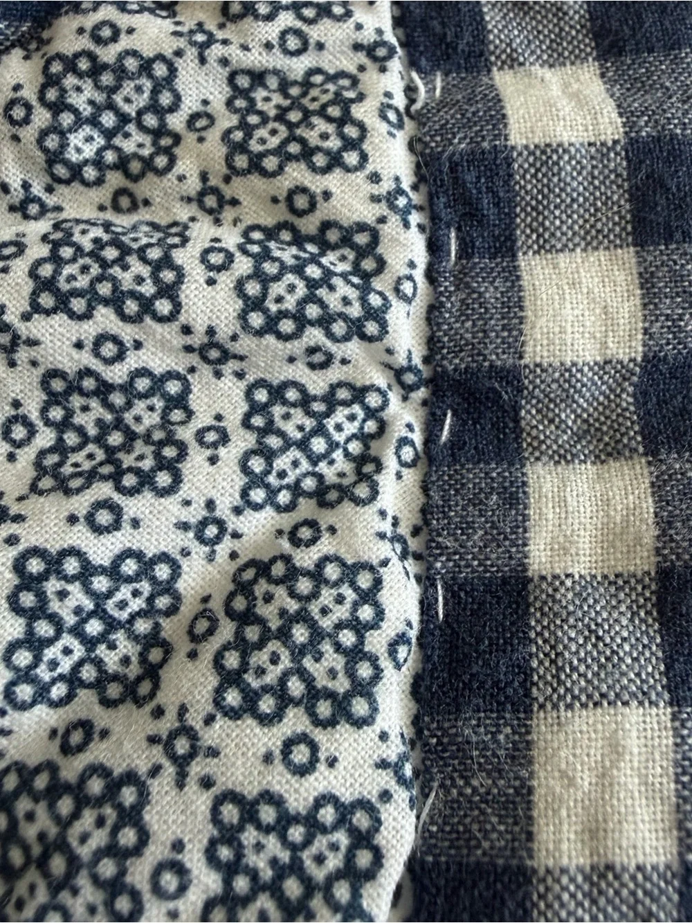VTG Cracker Barrel Lone Star Quilt Throw 50x60 Americana Hand Quilted Cotton